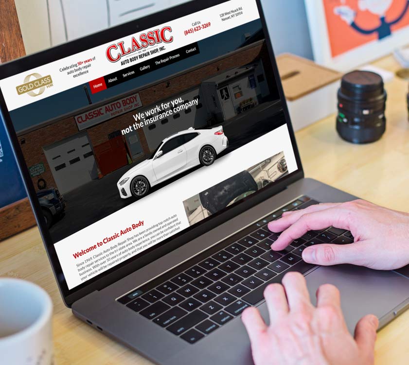 Auto Body Shop Website Design & Development Services | AutoBodySites.com